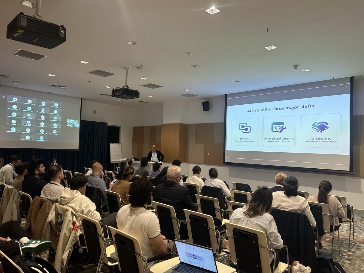 AI Innovation Hub Istanbul talk photo